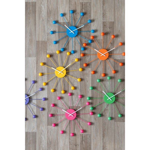 Sienas pulkstenis ø 40 cm Funky Spider – Karlsson-image-1