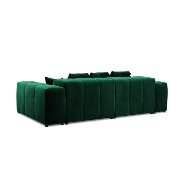 Zaļš samta dīvāns 320 cm Rome Velvet – Cosmopolitan Design -image-4