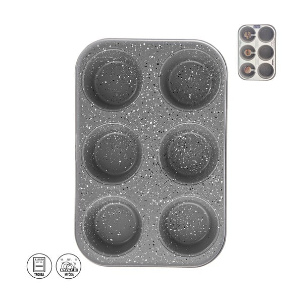 Metāla cepšanas forma mafiniem 22x32 cm Grande – Orion-image-3