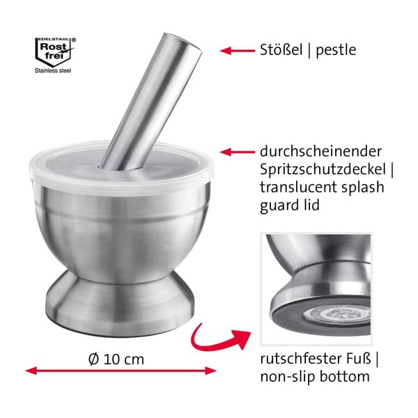 Nerūsējošā tērauda piesta Edelstahl – Westmark-image-4