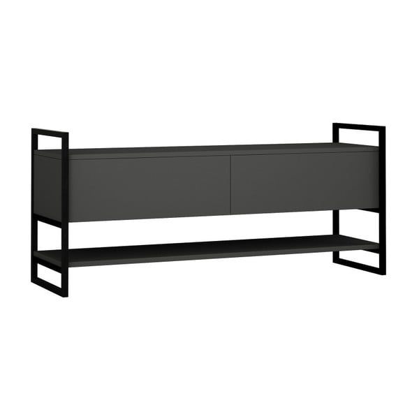 Antracīta TV galdiņš Metola Anthracite