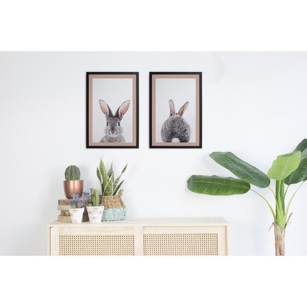 Plakāti (2 gab.) 40x30 cm Rose Rabbit – Madre Selva-image-1