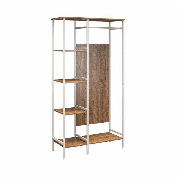 Skapis ar valriekstu koka imitāciju 95x180 cm Modine – Støraa-image-3