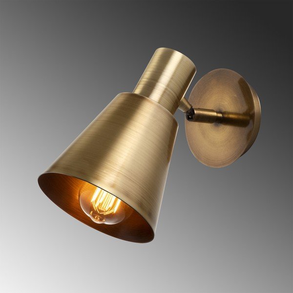 Sienas lampa zelta krāsā Opviq lights Kem-image-1