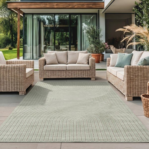 Zaļš iekštelpu un āra paklājs 240x340 cm Nova 1201 – Ayyildiz Carpets-image-1