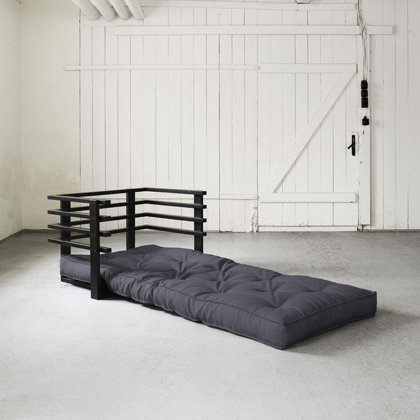 Izvelkamais krēsls Karup Funk Black/Gray-image-1