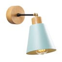 Tirkīzzila/dabīga toņa sienas lampa ø 14 cm Manavgat – Opviq lights