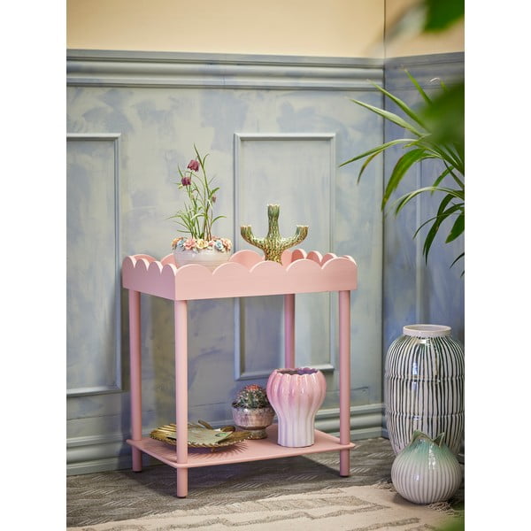 Rozā priedes masīvkoka konsoles galds 40x60 cm Isola – Bloomingville-image-1