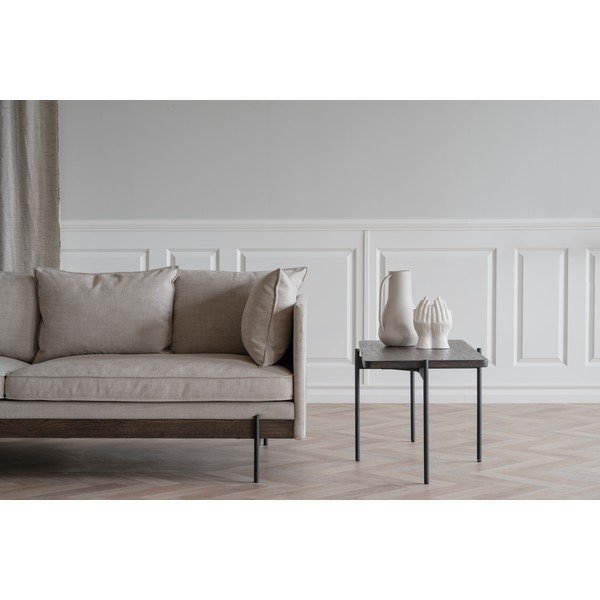 Brūns oškoka kafijas galdiņš 95 x 50 cm Shelton - Rowico-image-4