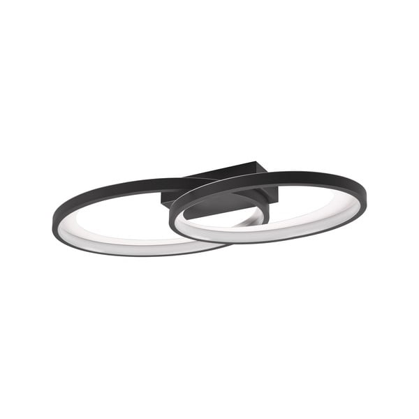 Melnbalta LED griestu lampa 30x57 cm Malaga – Trio