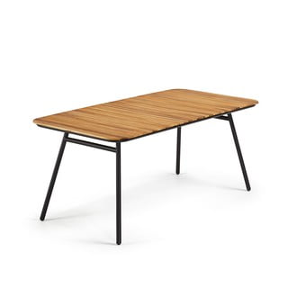 Galds no akācijas koka Kave Home Skod, 180 x 90 cm