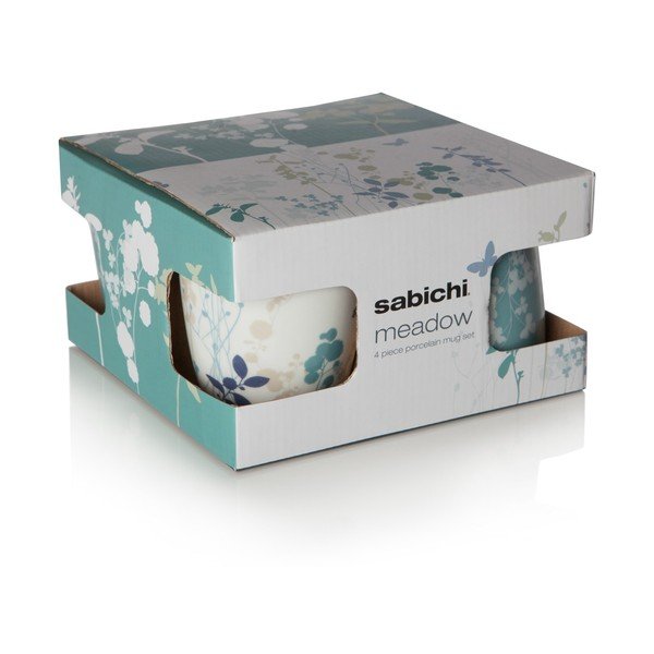 4 Meadow porcelāna krūžu komplekts, 330 ml-image-3