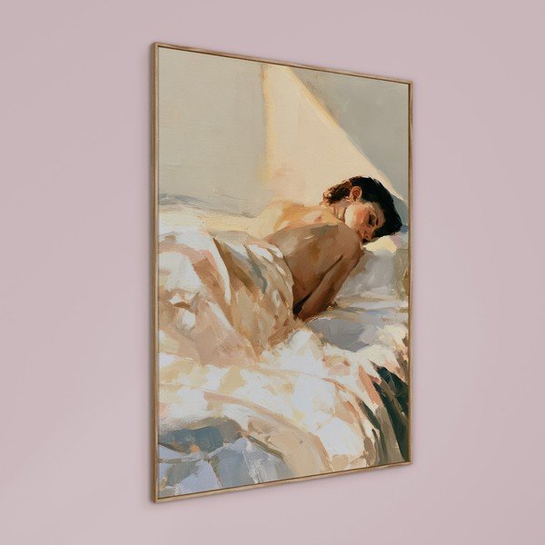 Drukāta glezna ar rāmi/uz audekla 70x100 cm Dreamy Rays – Styler-image-2