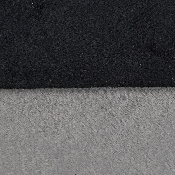 Pelēka zamšādas mājdzīvnieku gulta suņiem 61x38 cm Flakes – Love Story-image-3