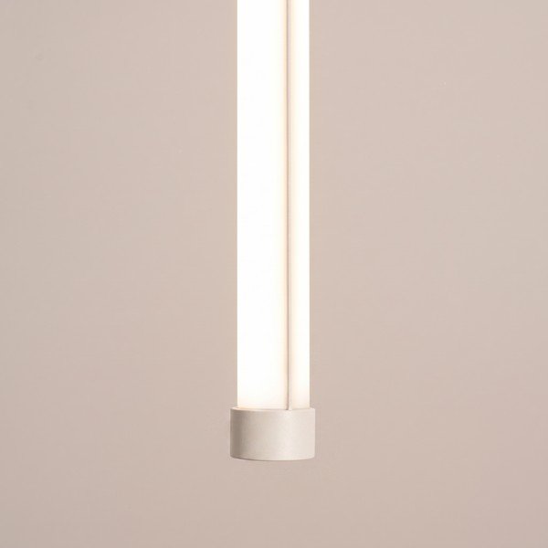 Bēša metāla LED piekaramā lampa ø 6 cm TRANG – Thoro-image-2