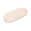 Bēšs servēšanas porcelāna šķīvis Fika – ONA