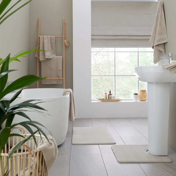 Bēši frotē kokvilnas dvieļi (2 gab.) 30x30 cm Anti-Bacterial – Catherine Lansfield-image-4