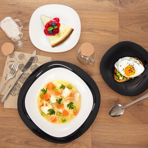 Stikla pusdienu komplekts (18 gab.) LUNA – Orion-image-1