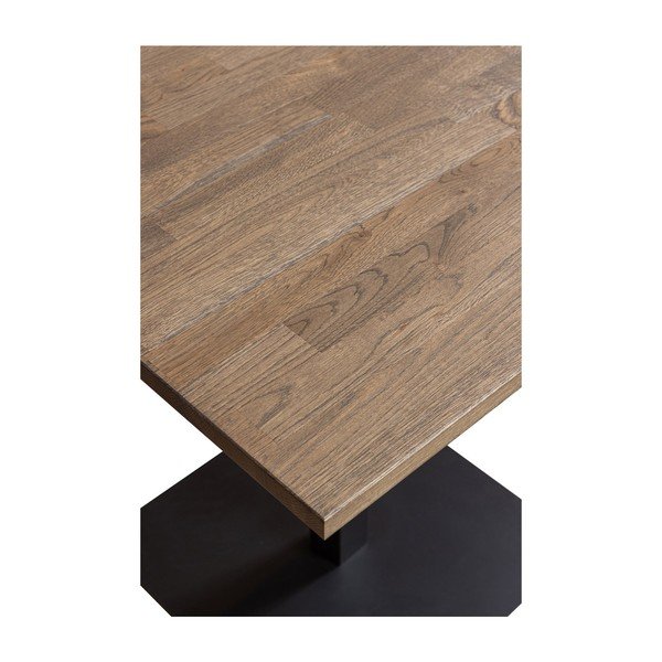 Ēdamgalds ar ozola masīvkoka galda virsmu 80x80 cm Tablo – WOOOD-image-2