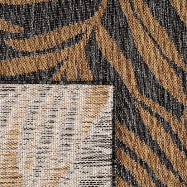 Melns/brūns iekštelpu un āra paklājs 120x170 cm Mira 1451 – Ayyildiz Carpets-image-3