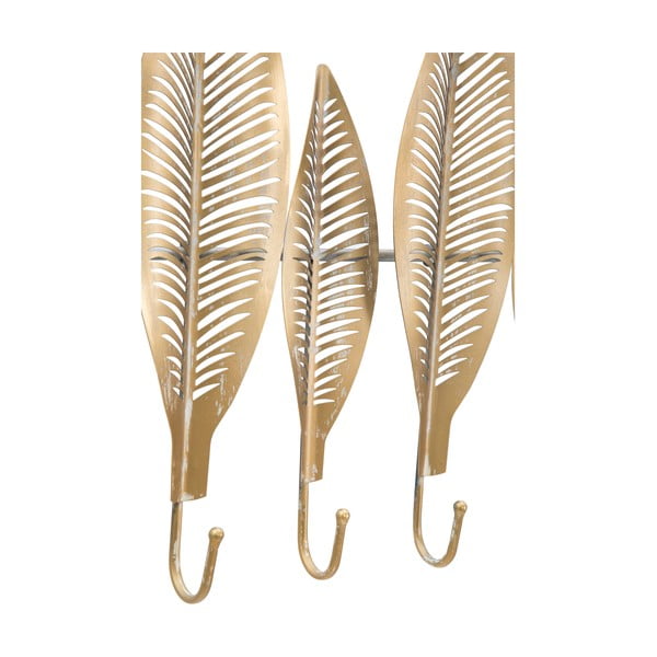 Zelta krāsas metāla sienas pakaramais Long Leaf – Mauro Ferretti-image-3