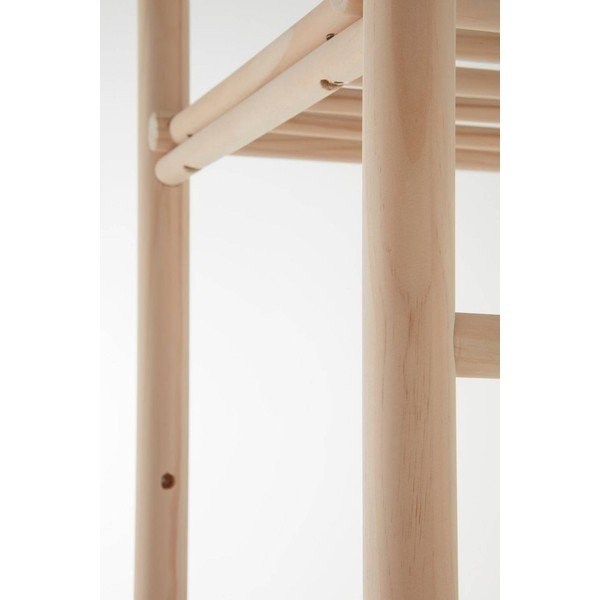Gaiša dabīga toņa priedes masīvkoka priekšnama iekārta 100x200x40 cm Woodley – Jotex-image-4