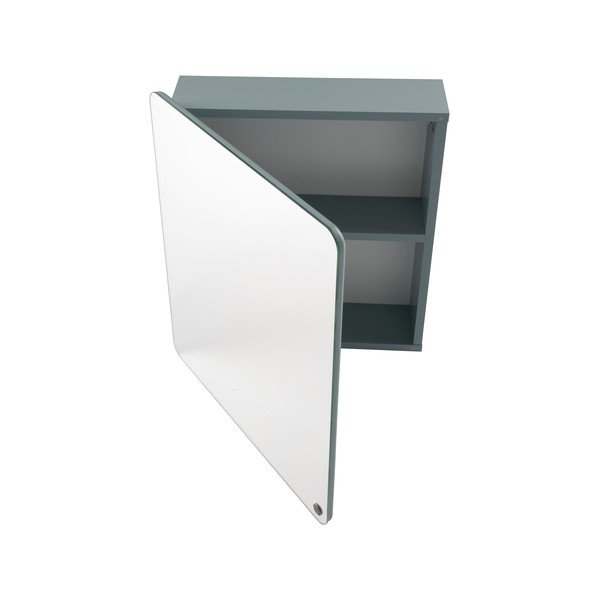 Piparmētru zaļš piekarams/ar spoguli vannas istabas skapis 50x58 cm Color Bath – Tom Tailor-image-3
