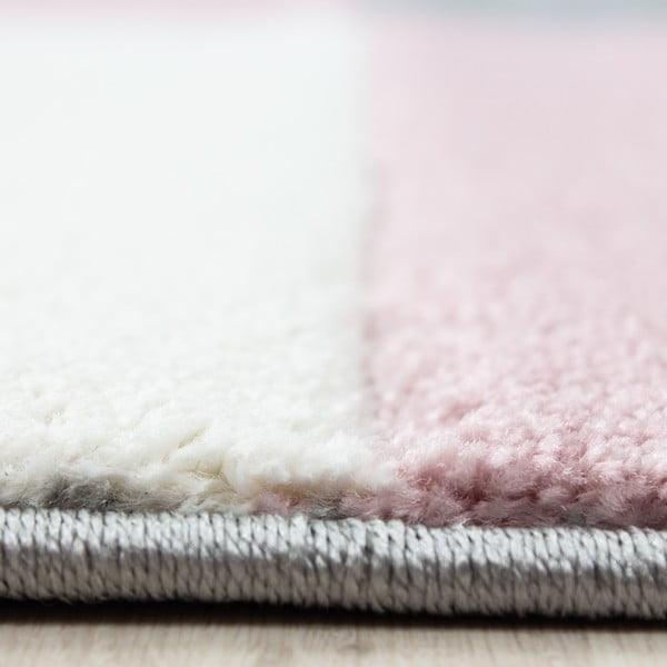 Rozā/pelēks celiņa paklājs 80x300 cm Hawaii – Ayyildiz Carpets-image-1