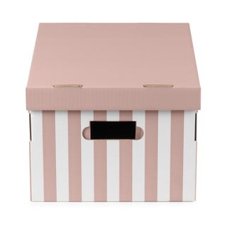 Rozā uzglabāšanas kaste Compactor, 40 x 21 cm