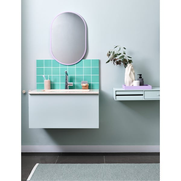 Gaiši zaļš iekštelpu un āra celiņa paklājs 60x150 cm Mono Sage Army – Pappelina-image-3