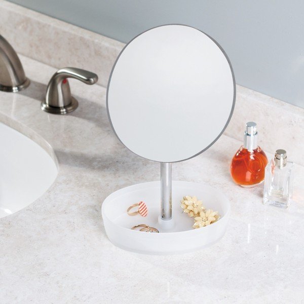 Spogulis ar organizatoru InterDesign Gina Vanity-image-1