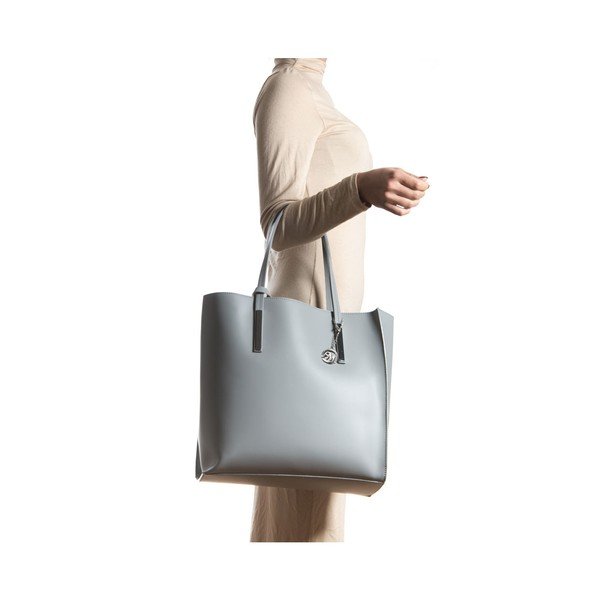 Ādas rokassoma Isabella Rhea 3020 Grigio-image-4