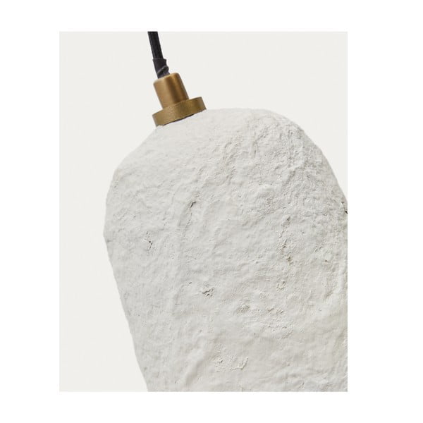 Balta piekaramā lampa ø 11,5 cm Ullaro – Kave Home-image-3