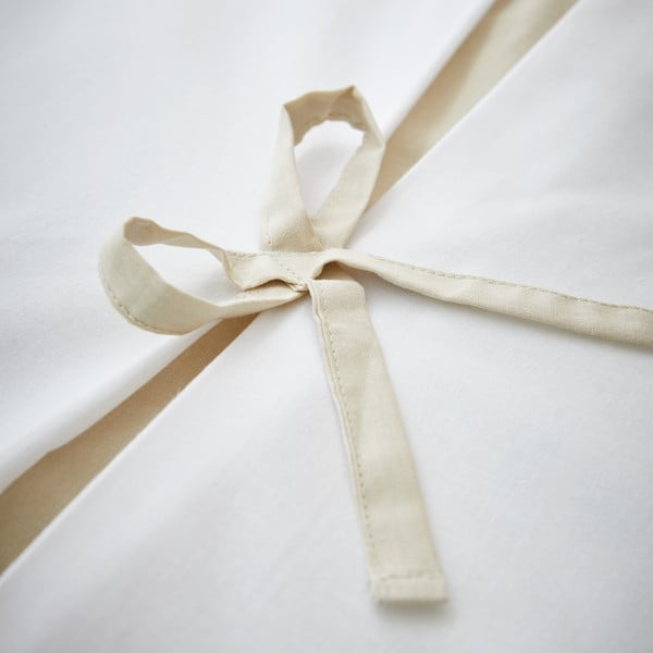 Balta divguļamā gultas veļa 200x200 cm Milo Bow – Catherine Lansfield-image-4