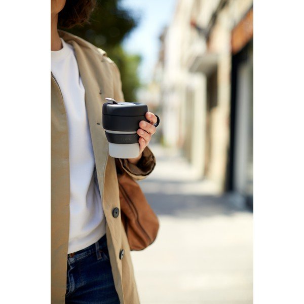 Melna termokrūze 400 ml To Go – Lékué-image-3