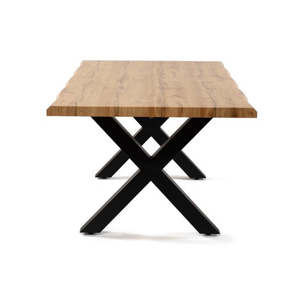 Ēdamgalds ar ozolkoka imitāciju 90x160 cm Kora – Bonami Essentials-image-3