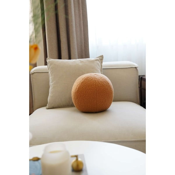 Buklē dekoratīvais spilvens ø 20 cm Top – Mioli Decor-image-4