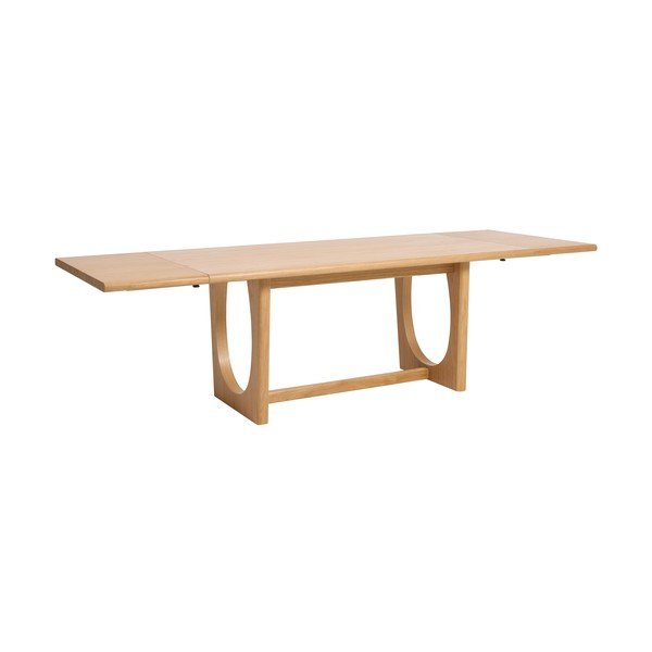 Izvelkams ēdamgalds ar ozolkoka imitāciju 95x180 cm Flow – Unique Furniture-image-3