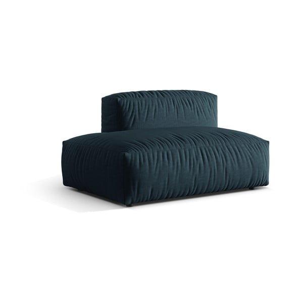 Tumši zila modulārā dīvāna daļa (ar kreiso stūri) Martina – Micadoni Home-image-1
