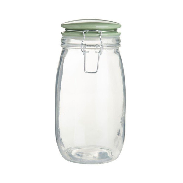 Zaļš pārtikas trauks ar vāku Premier Housewares, 1,5 l