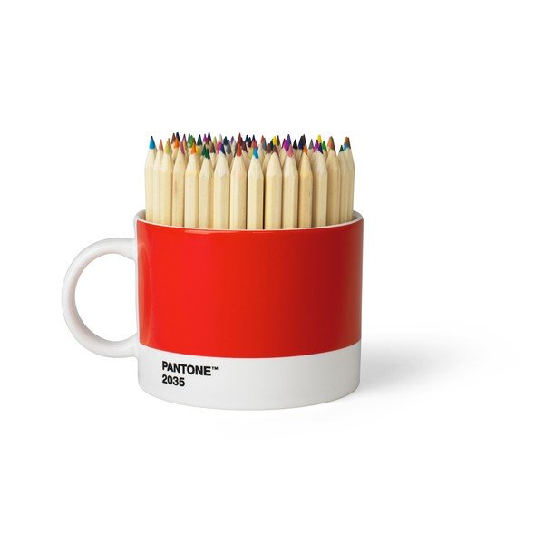 Sarkana tējas krūze Pantone, 475 ml-image-2