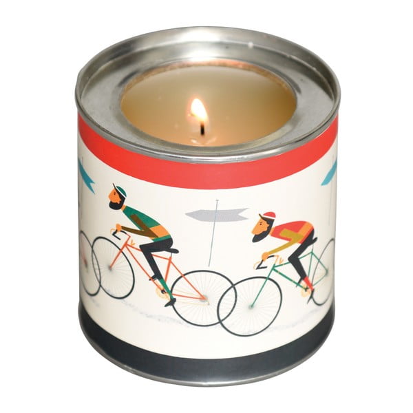 Aromātiskā svece ar tīras kokvilnas smaržu Rex London Le Bicycle, degšanas laiks 40 stundas-image-2