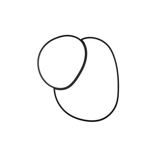 Melna LED griestu lampa 63.5x77 cm Rise – Trio-image-4