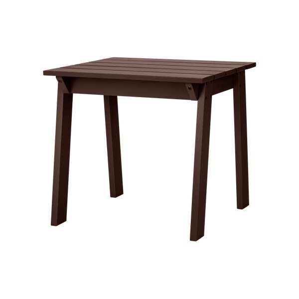 Priedes masīvkoka dārza ēdamgalds 77x79 cm Navo – noo.ma