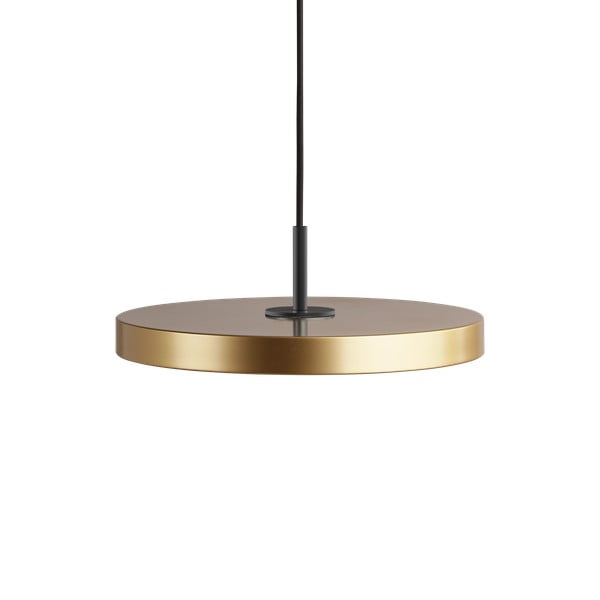 Zelta krāsas LED piekaramā lampa ar metāla abažūru ø 31 cm Asteria Mini – UMAGE
