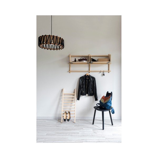 Melns masīvkoka krēsls EMKO Naïve-image-4