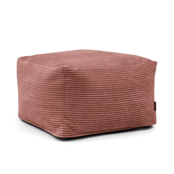 Ķieģeļu sarkans velveta sēžammaiss Softbox MooG – SLOWDOWN