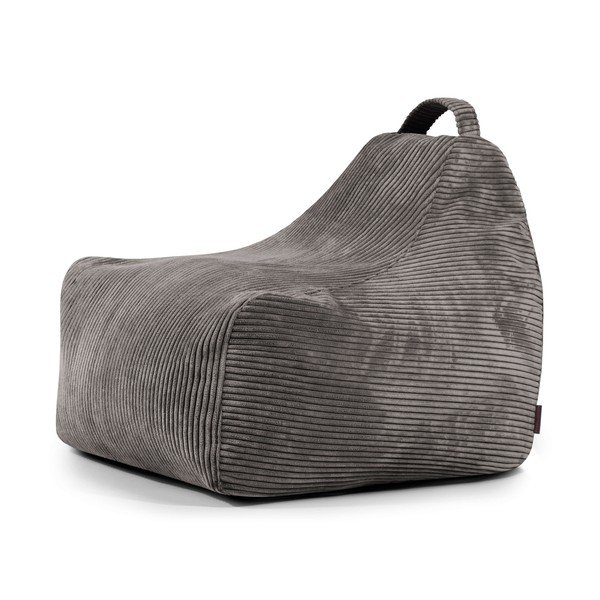 Tumši pelēks velveta bērnu sēžammaiss Game Amuse – SLOWDOWN