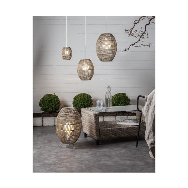 Balts kabelis ar uzgali spuldzītei Star Trading Ute, garums 2,5 m-image-1