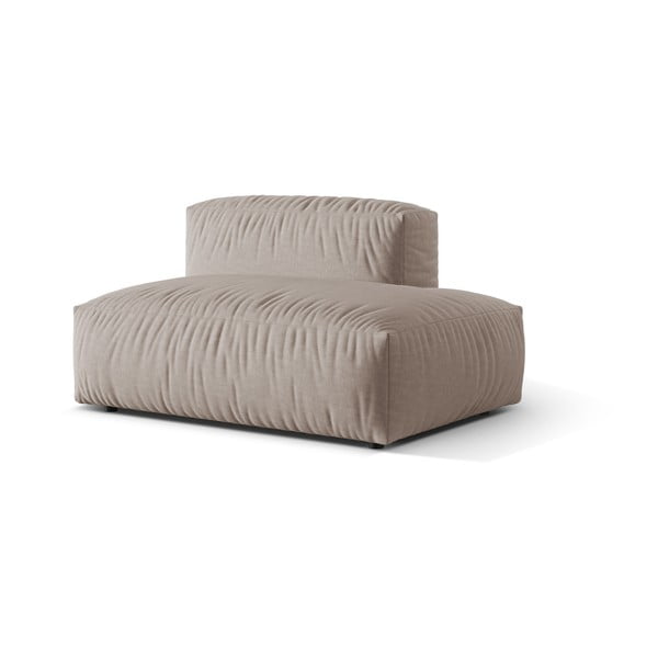 Bēša modulārā dīvāna daļa (ar labo stūri) Martina – Micadoni Home-image-1